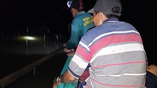 Соктранг Вьетнам: ночная донная рыбалка на поставушки и первый речной монстр