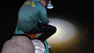 Соктранг Вьетнам: ночная донная рыбалка на поставушки и первый речной монстр