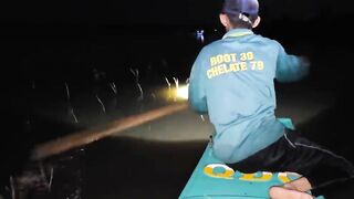 Соктранг Вьетнам: ночная донная рыбалка на поставушки и первый речной монстр