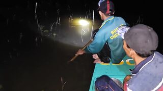 Соктранг Вьетнам: ночная донная рыбалка на поставушки и первый речной монстр