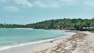 Public beach Guardalavaca Cuba открытый пляж для купания прогулок и любительской рыбалки