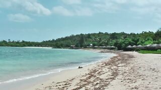 Public beach Guardalavaca Cuba открытый пляж для купания прогулок и любительской рыбалки