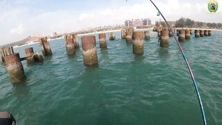 Морская рыбалка в Phan Thiet мини джиг у берега NOWA Resort по cá bè cá mú и cá hồng