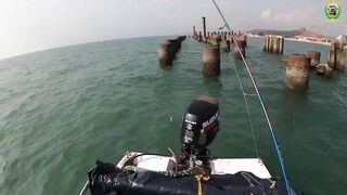 Морская рыбалка в Phan Thiet мини джиг у берега NOWA Resort по cá bè cá mú и cá hồng