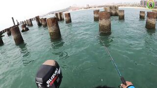 Морская рыбалка в Phan Thiet мини джиг у берега NOWA Resort по cá bè cá mú и cá hồng