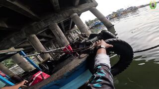 Phan Thiet мост в центре города делаем точку под рыбалку по cá rìa и cá nâu клев без перерыва