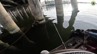 Phan Thiet мост в центре города делаем точку под рыбалку по cá rìa и cá nâu клев без перерыва