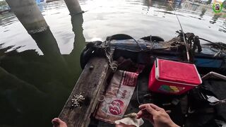 Phan Thiet мост в центре города делаем точку под рыбалку по cá rìa и cá nâu клев без перерыва