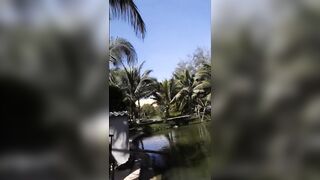 Вьетнам рыбалка на море лодка сети и простая жизнь людей у воды