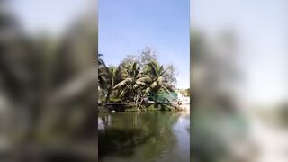 Вьетнам рыбалка на море лодка сети и простая жизнь людей у воды