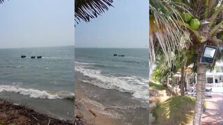 Как ловят рыбу во Вьетнаме Муйне тёплое море лодки и работа рыбацких артелей