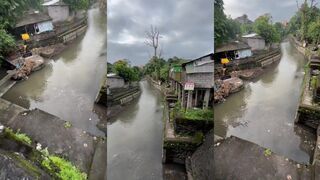 Tempat mancing в Denpasar Bali где ищут рыбалку местные и туристы на городских каналах