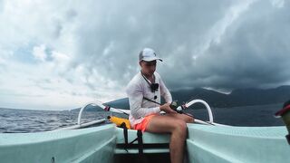 Морская рыбалка у берегов Бали - шторм, джиг с 250 метров и охота за трофейной рыбой