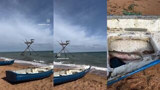 Так ловят рыбу в Крыму береговая рыбалка в Керчи и Ялте на простую снасть