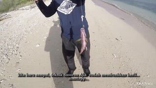 Страйк на нетронутом споте морская рыбалка на западном Бали vlog mancing 34