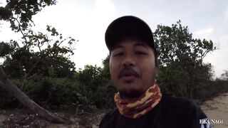 Страйк на нетронутом споте морская рыбалка на западном Бали vlog mancing 34