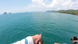 Krabi 2023 секретная точка Klong Muang EP1 береговая морская рыбалка в Таиланде