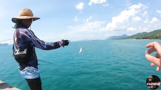 Krabi 2023 секретная точка Klong Muang EP1 береговая морская рыбалка в Таиланде