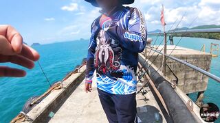 Krabi 2023 секретная точка Klong Muang EP1 береговая морская рыбалка в Таиланде