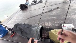 Ультралайт рыбалка в Сануре Бали береговая охота на барракуду минноу киллер в деле