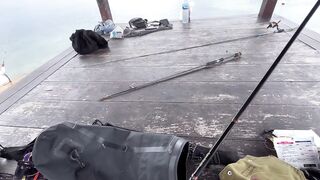 Ультралайт рыбалка в Сануре Бали береговая охота на барракуду минноу киллер в деле