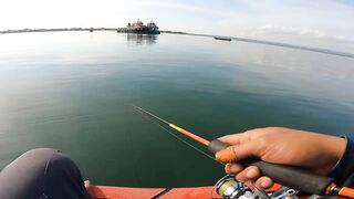 Опасно крутой spot в Benoa Bali морская рыбалка где клюют только крупные babon