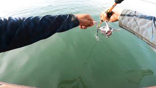 Опасно крутой spot в Benoa Bali морская рыбалка где клюют только крупные babon