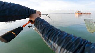 Опасно крутой spot в Benoa Bali морская рыбалка где клюют только крупные babon