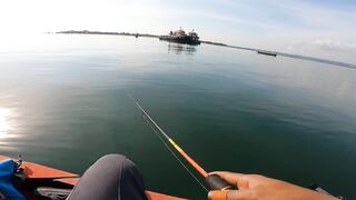 Опасно крутой spot в Benoa Bali морская рыбалка где клюют только крупные babon