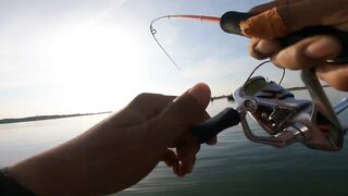 Опасно крутой spot в Benoa Bali морская рыбалка где клюют только крупные babon