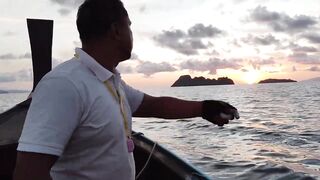 Три дня на лодке Krabi дикий хищник и быт рыбаков в длиннохвостом катере