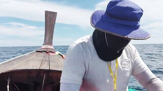 Три дня на лодке Krabi дикий хищник и быт рыбаков в длиннохвостом катере