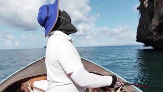 Три дня на лодке Krabi дикий хищник и быт рыбаков в длиннохвостом катере