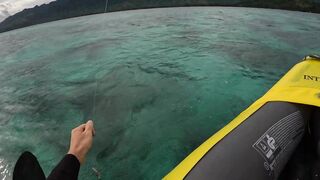 Рыбалка с лодки на Бали ловим и готовим трофей свежая морская рыбалка на джиг