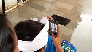 Рыбалка в кратере вулкана Батур необычная рыбалка на Бали с видом на Агунг