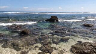 Ловлю самую красивую рыбу в мире морская рыбалка на Бали со спиннингом у рифов