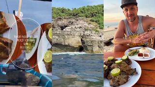 Рыбалка на Бали в картинках без музыки утро море лодки и тихий джиг