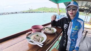 Плавучий домик Phang Nga рыбалка в море с плота от 1500 бат в будний день