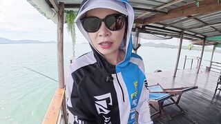 Плавучий домик Phang Nga рыбалка в море с плота от 1500 бат в будний день