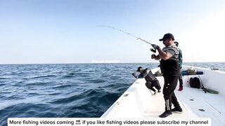 Глубоководная морская рыбалка в Бахрейне на катере Nasar Texsim за крупной рыбой