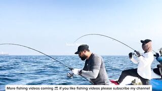 Глубоководная морская рыбалка в Бахрейне на катере Nasar Texsim за крупной рыбой