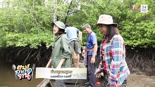 Krabi Koh Lanta подъём саев и заброс сетей охота за рыбой и креветкой в мангровых протоках