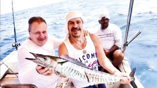 Malubanna Bentota deep sea морская рыбалка и джиг в Индийском океане у Шри-Ланки