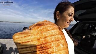 Çandarlı Limanı: экшеновый морской выход lambuka sinarit меркан и чепура в одном улове