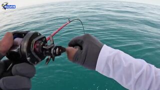 Морская рыбалка на юге Катара семейный выезд на катере по заливу