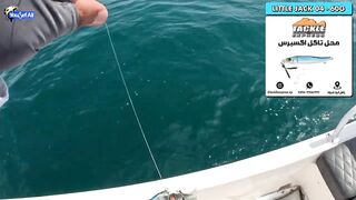 Морская рыбалка на юге Катара семейный выезд на катере по заливу