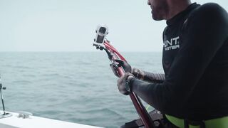 Fishing in Qatar настоящая морская рыбалка в Персидском заливе жара солнце и сильная волна