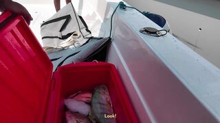 Fishing in Qatar настоящая морская рыбалка в Персидском заливе жара солнце и сильная волна