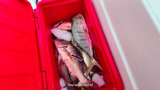 Fishing in Qatar настоящая морская рыбалка в Персидском заливе жара солнце и сильная волна
