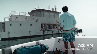 Fishing in Qatar настоящая морская рыбалка в Персидском заливе жара солнце и сильная волна